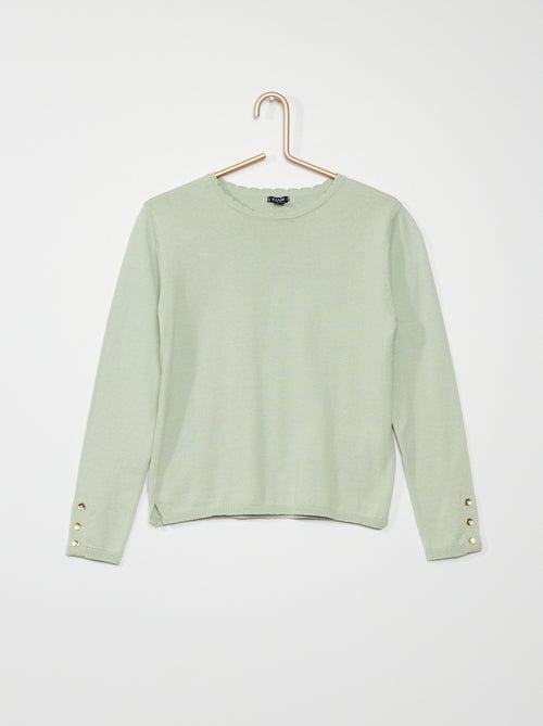 Camisola fina em algodão - Kiabi