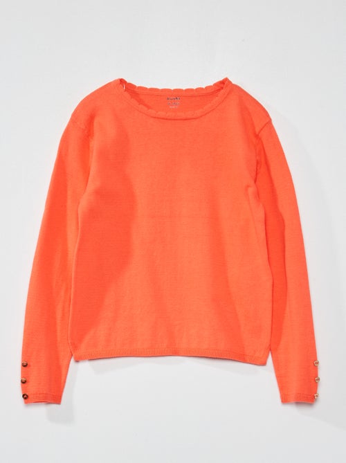 Camisola fina em algodão - Kiabi
