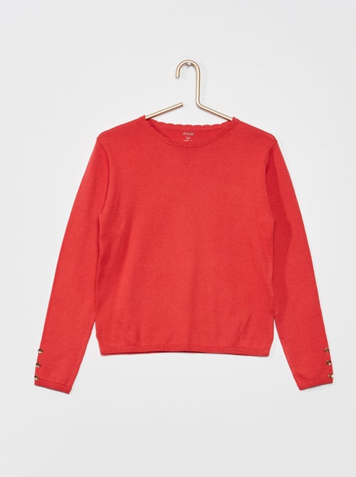 Camisola fina em algodão - Kiabi