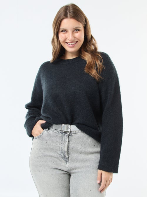 Camisola fina em malha quente - Kiabi