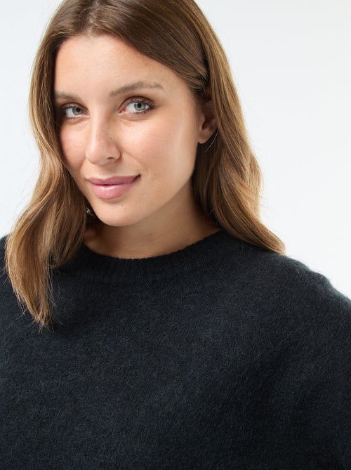 Camisola fina em malha quente - Kiabi