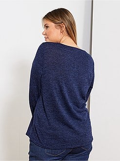 Camisola fina em renda - Kiabi