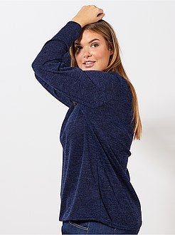 Camisola fina em renda - Kiabi