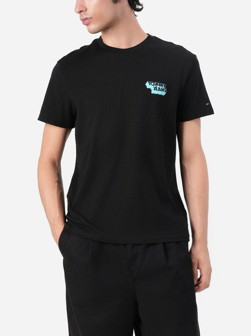 Camisola Fino cónico - Tommy jeans Preto - Kiabi