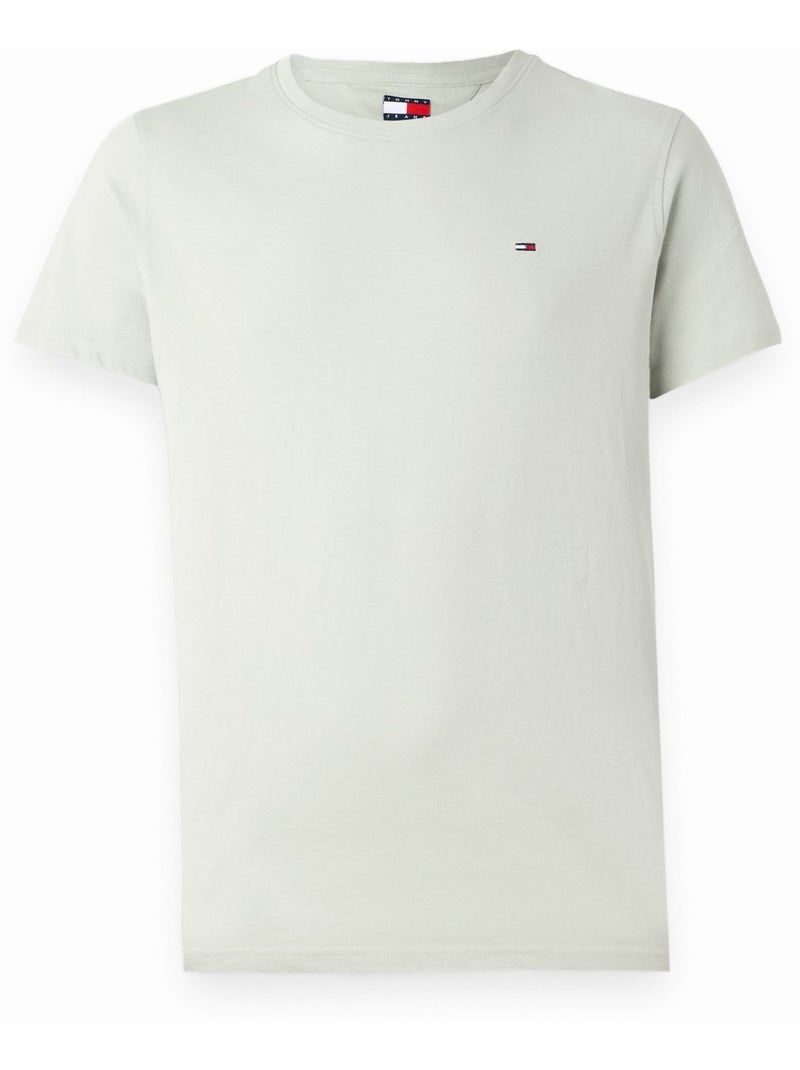Camisola Fino cónico - Tommy jeans Verde sálvia - Kiabi