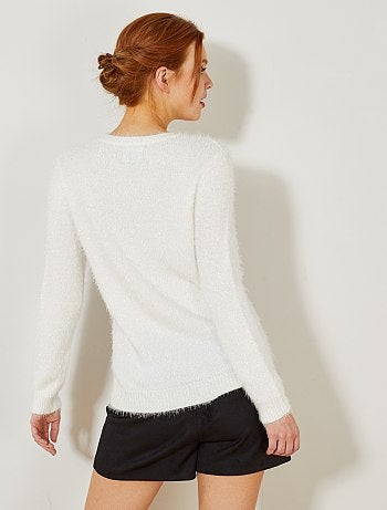 Camisola fofinha 'cabeça de rena' - Kiabi