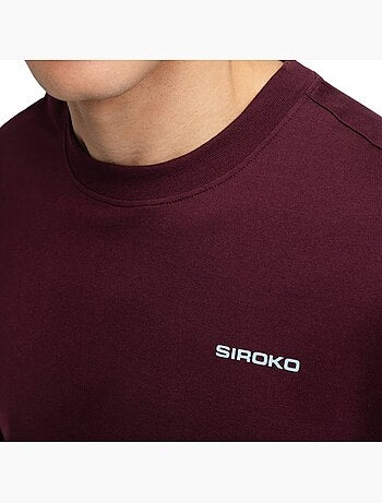 Camisola gravel de algodão e manga comprida homem