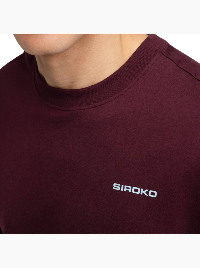 Camisola gravel de algodão e manga comprida homem Vermelho - Kiabi