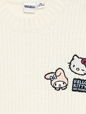 Camisola 'Hello Kitty' de manga comprida