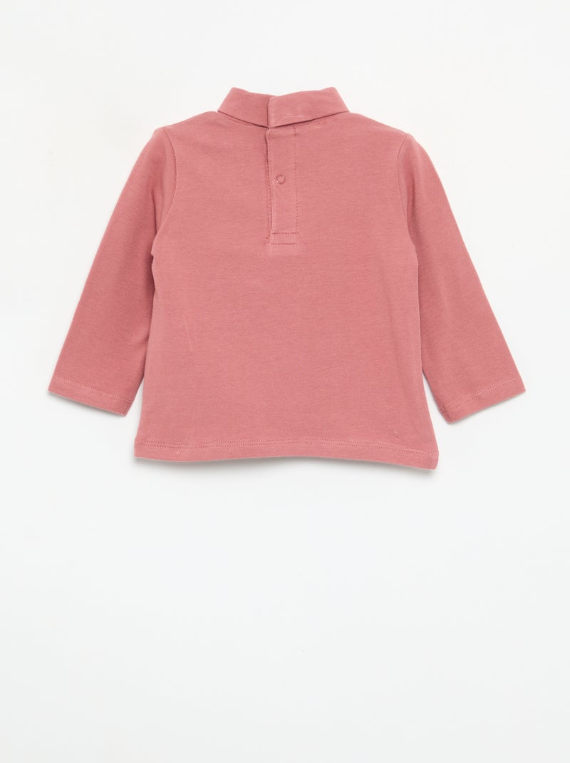 Camisola interior com laço animado Rosa - Kiabi