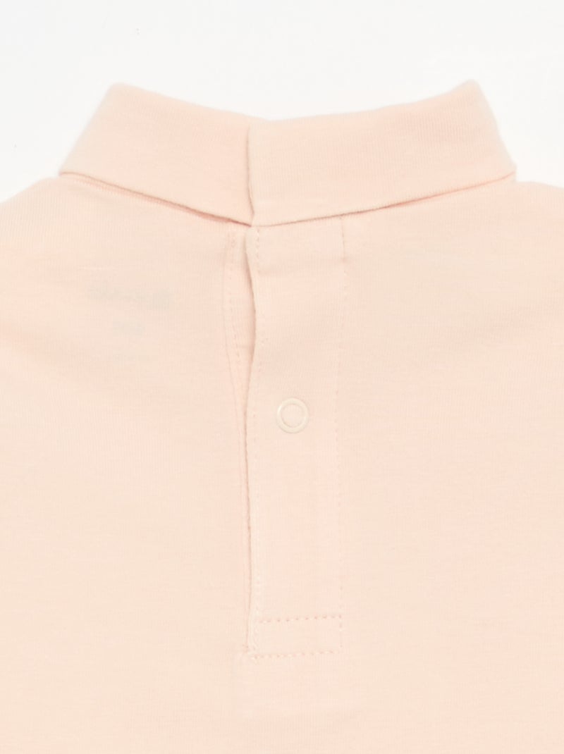 Camisola interior com laço animado Rosa - Kiabi