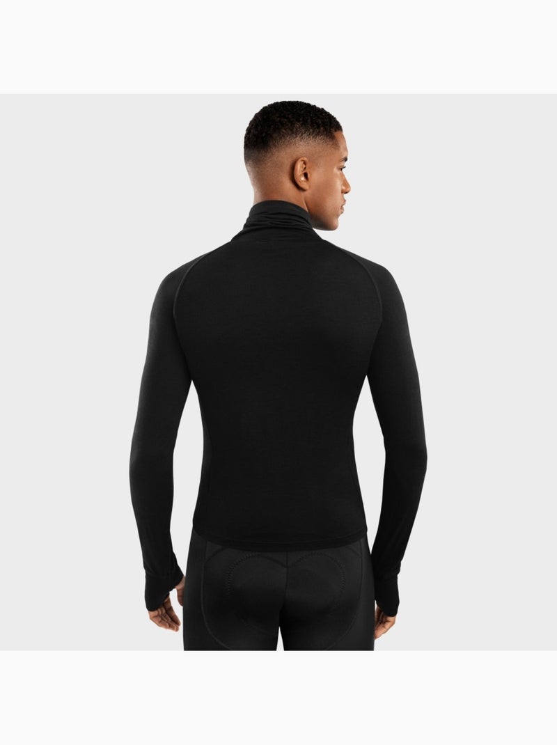 Camisola interior corta-vento para homem Preto - Kiabi