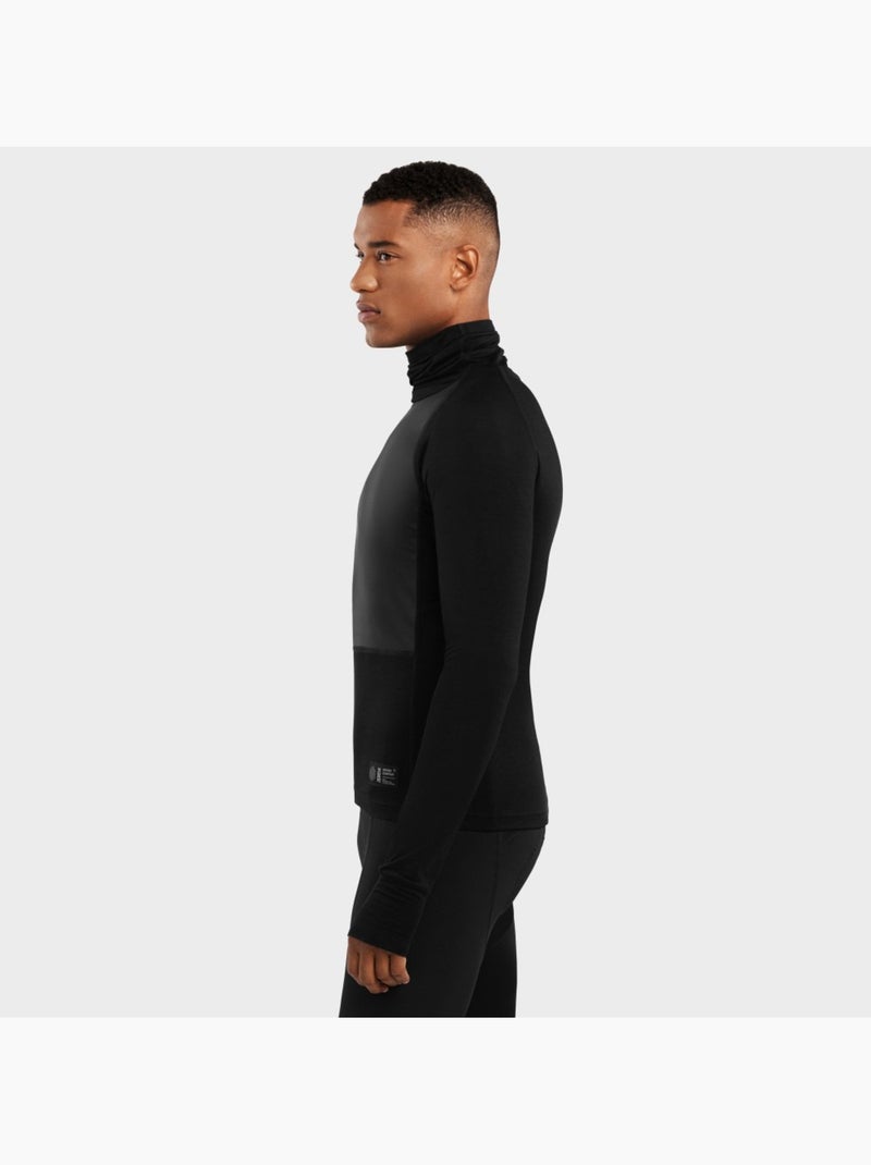 Camisola interior corta-vento para homem Preto - Kiabi
