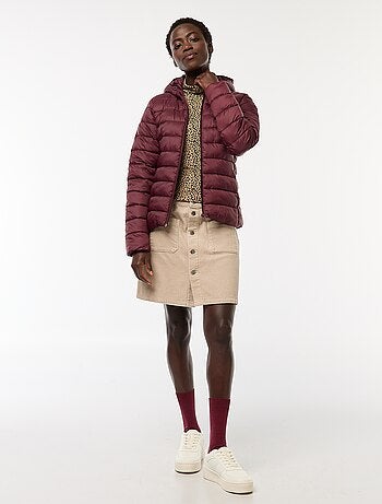 Camisola de gola alta e mangas compridas