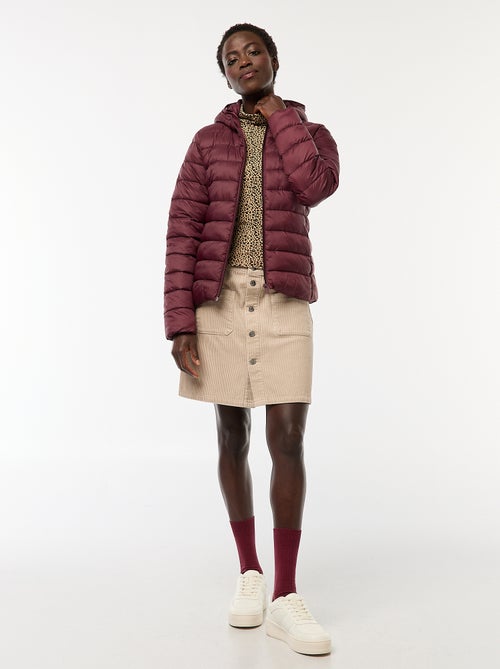 Camisola interior de gola alta e mangas compridas - Kiabi