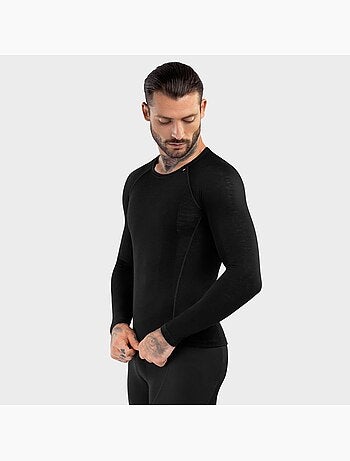 Camisola interior lã ciclismo homem