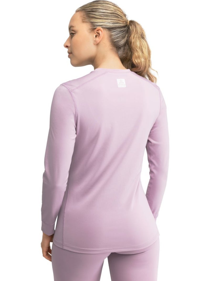 Camisola interior térmica de caminhada para mulher Rosa - Kiabi