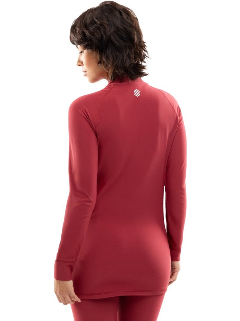 Camisola interior térmica mulher Castanho - Kiabi