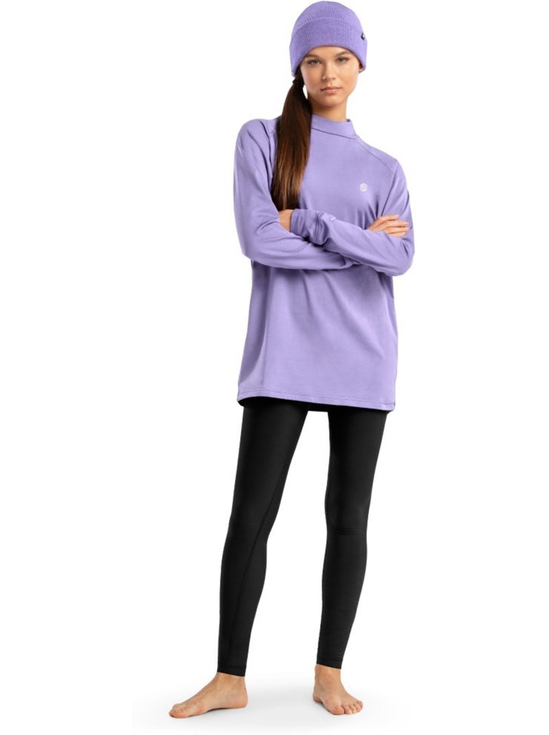 Camisola interior térmica mulher Lavanda - Kiabi