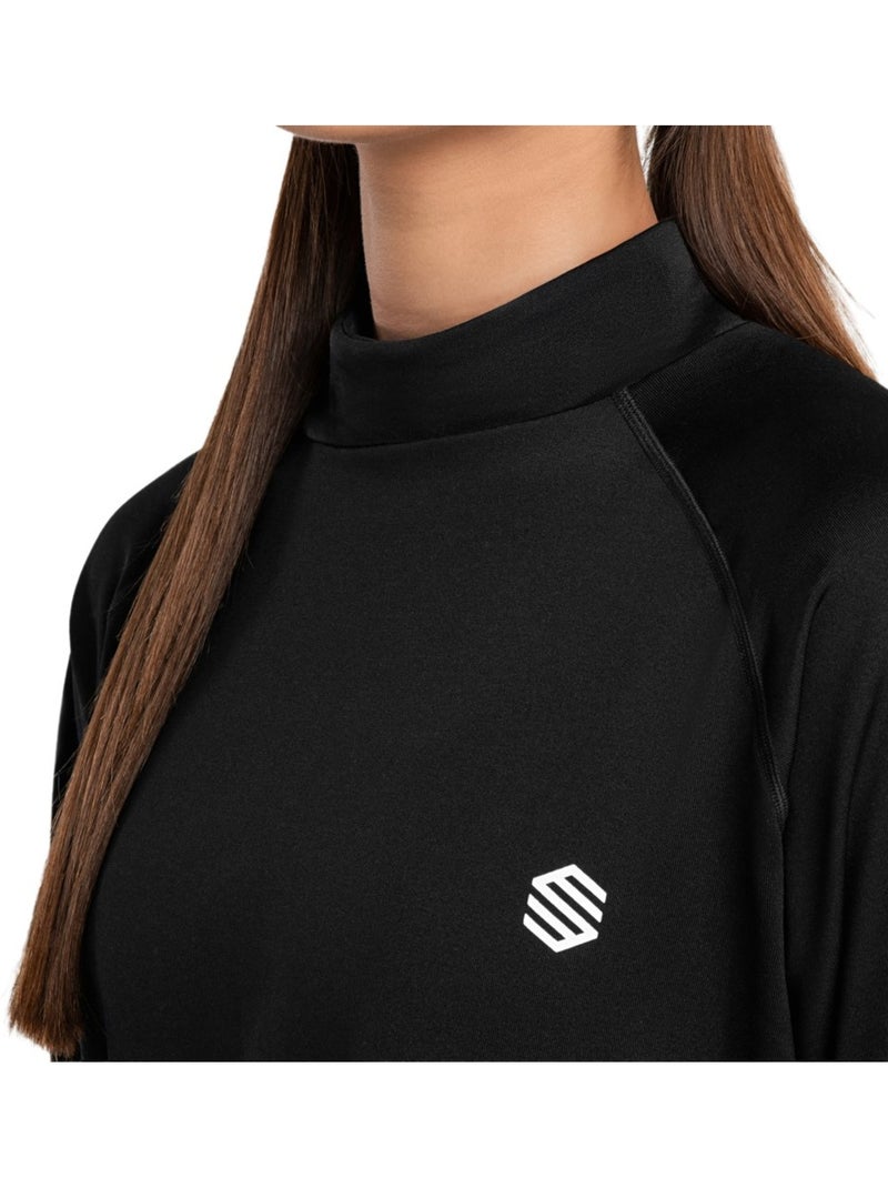 Camisola interior térmica mulher Preto - Kiabi