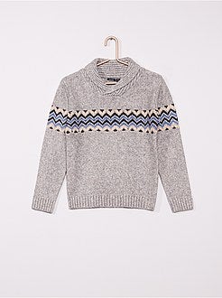 Camisola jacquard - Kiabi