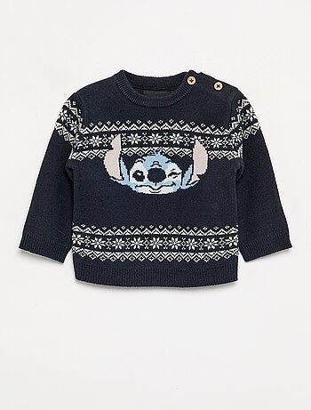 Camisola jacquard \'Disney\' \'Stitch\'