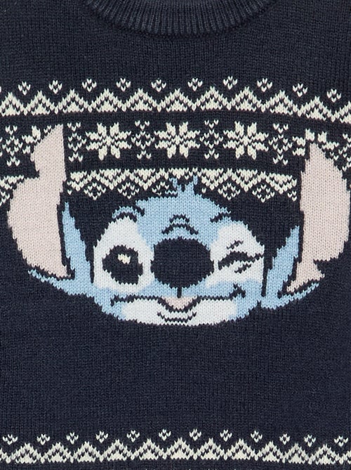 Camisola jacquard \'Disney\' \'Stitch\' - Kiabi
