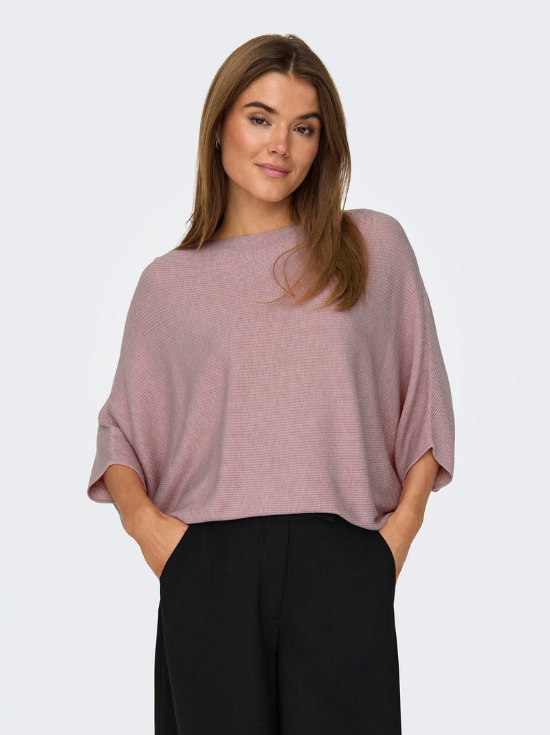 Camisola 'JDY' manga de morcego ROSA - Kiabi