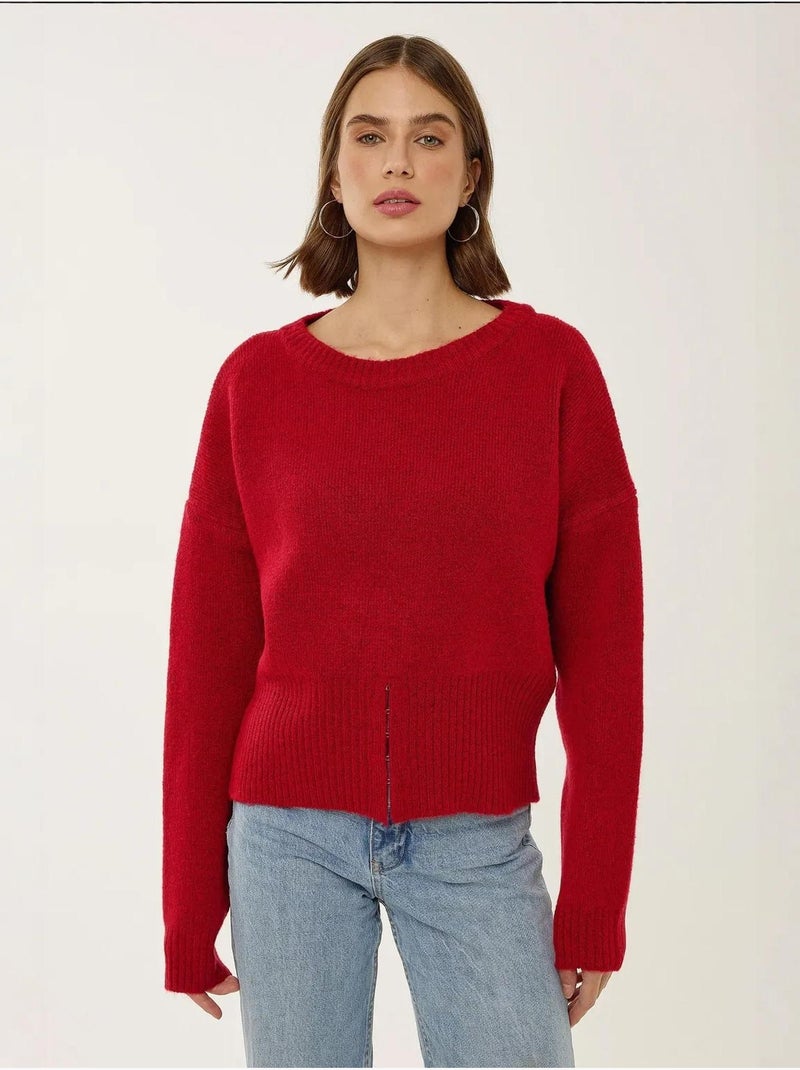 Camisola jessica hiccup Vermelho - Kiabi