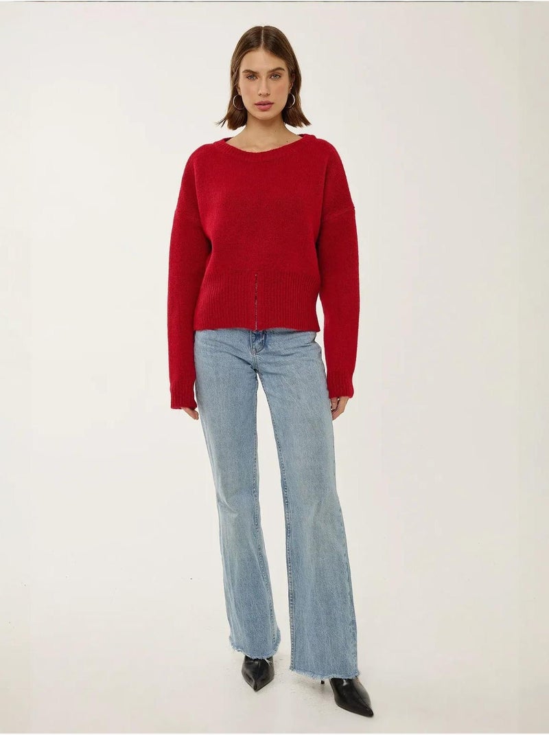 Camisola jessica hiccup Vermelho - Kiabi