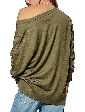 Camisola Kaki Kaporal Voyou para Mulher