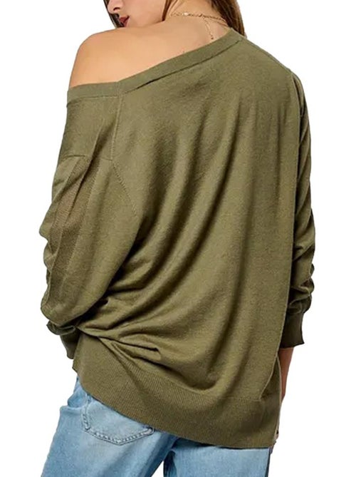 Camisola Kaki Kaporal Voyou para Mulher - Kiabi
