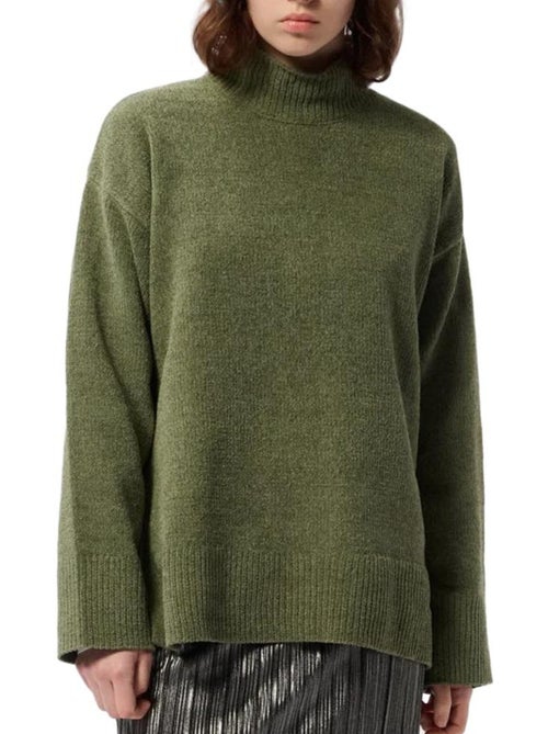 Camisola Kaki Teddy Smith Lou para Mulher - Kiabi