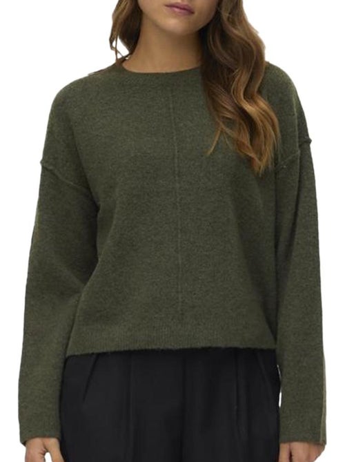 Camisola Kaki Vero Moda Besti para Mulher 10331558 - Kiabi