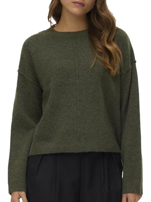 Camisola Kaki Vero Moda Besti para Mulher 10331558 - Kiabi