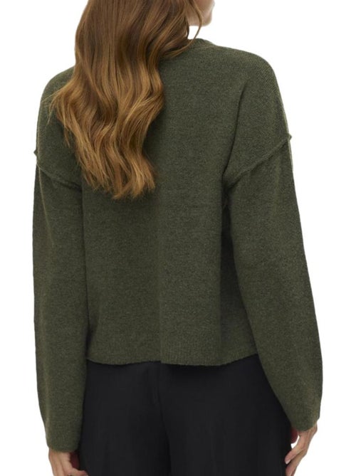 Camisola Kaki Vero Moda Besti para Mulher 10331558 - Kiabi