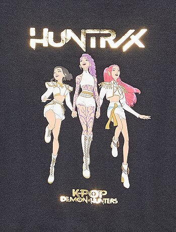 Camisola 'KPop Demon Hunters' de manga comprida