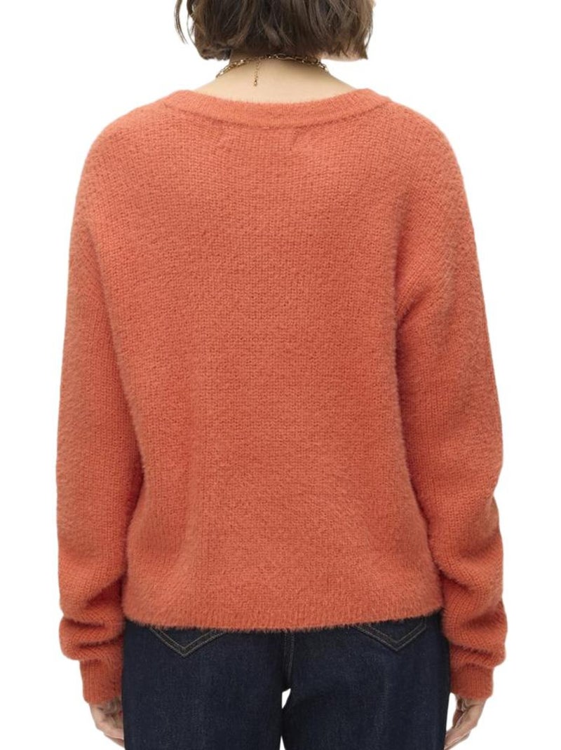 Camisola Laranja Vero Moda com Mangas Abufar para Mulher Laranja - Kiabi