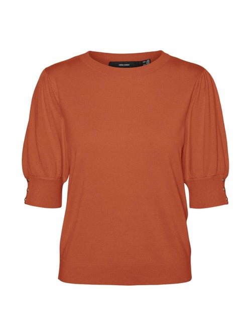 Camisola Laranja Vero Moda Holly Karis 2/4 para Mulher - Kiabi