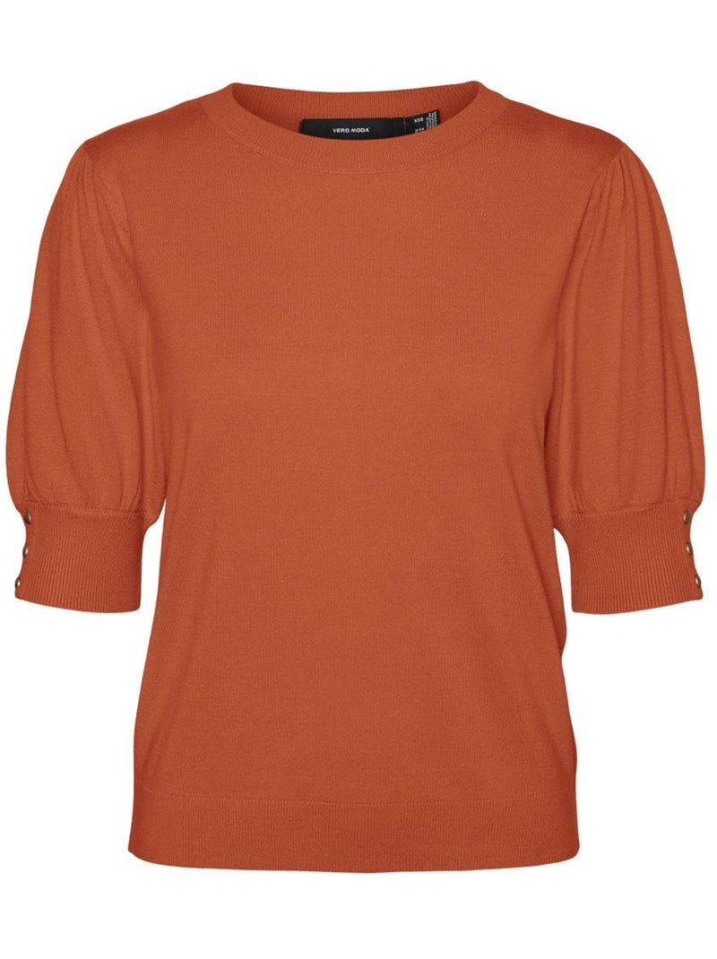 Camisola laranja vero moda holly karis 2/4 para mulher Laranja - Kiabi