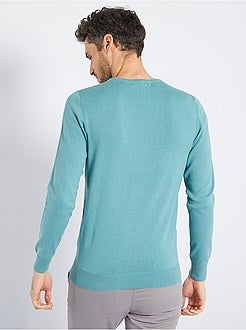 Camisola leve com gola redonda - Kiabi