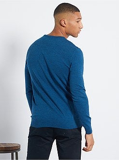 Camisola leve com gola redonda - Kiabi