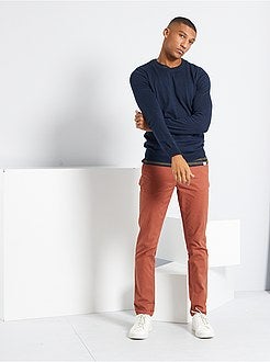 Camisola leve com gola redonda - Kiabi