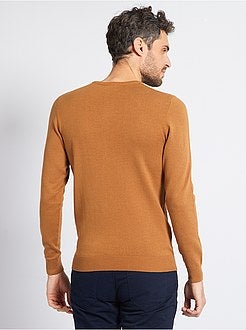 Camisola leve com gola redonda - Kiabi