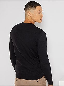 Camisola leve com gola redonda - Kiabi