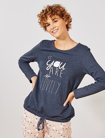 Camisola leve estampada - Kiabi