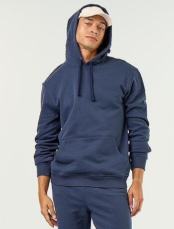 Camisola lisa com capuz