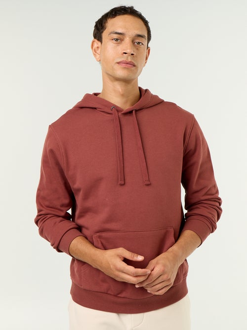 Camisola lisa com capuz - Kiabi Camisola lisa com capuz - Kiabi