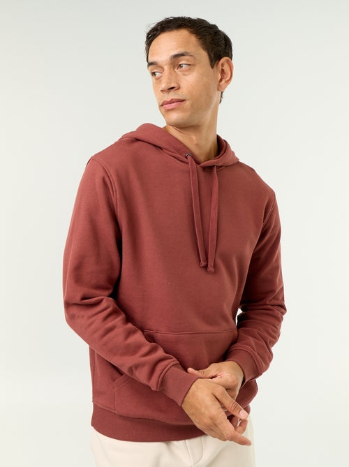 Camisola lisa com capuz - Kiabi Camisola lisa com capuz - Kiabi