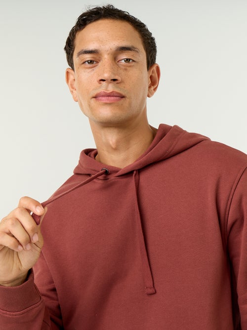 Camisola lisa com capuz - Kiabi Camisola lisa com capuz - Kiabi